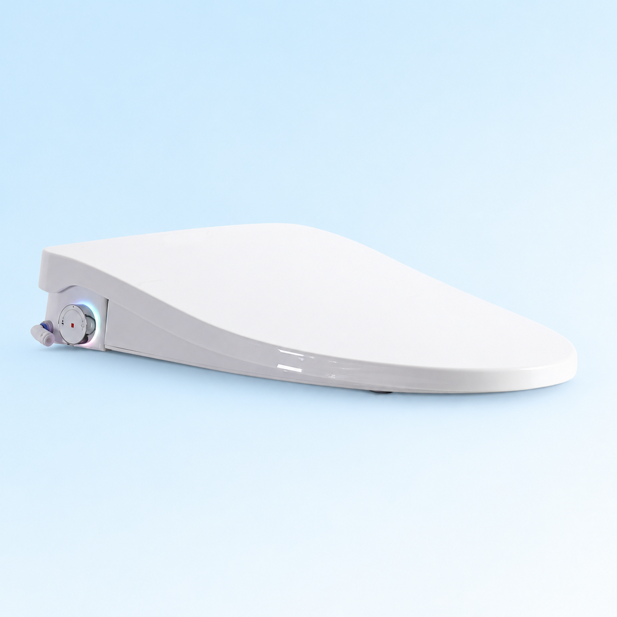 Smart Heated Bidet Toilet Seat with Remote and Side Control