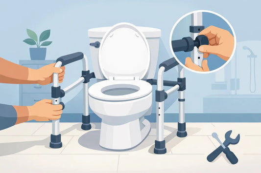 Easy Install Toilet Support Frame Guide - Marine Dana Store