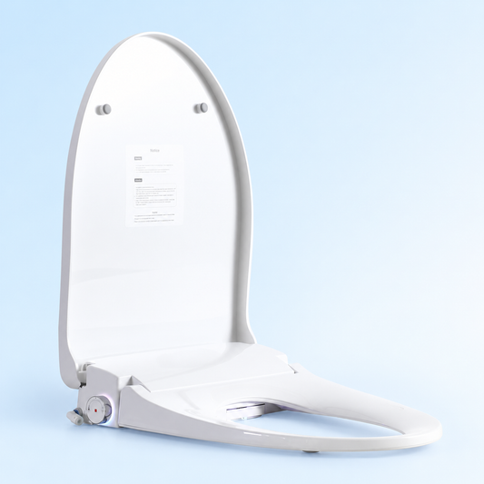 Smart Heated Bidet Toilet Seat with Remote and Side Control